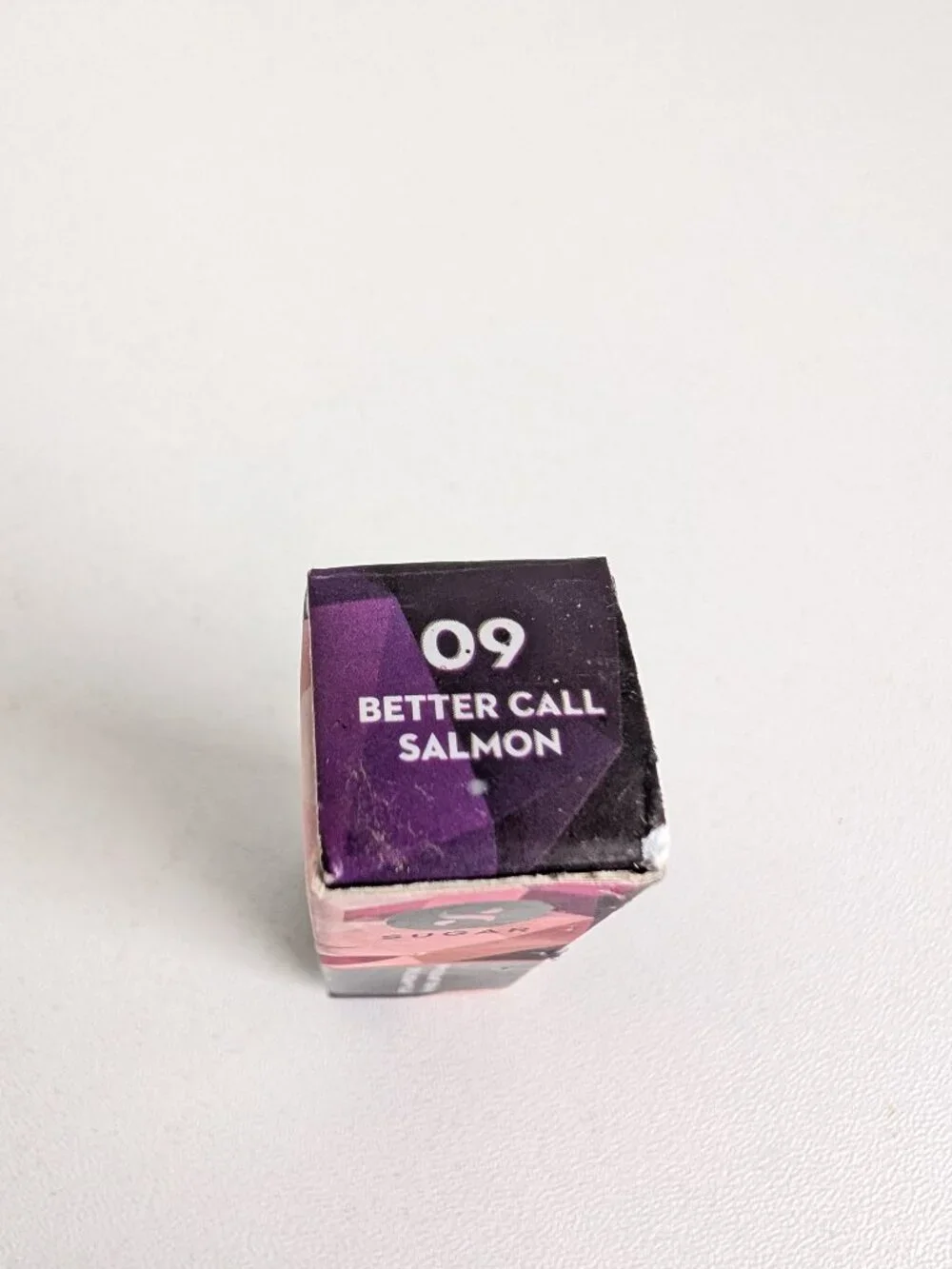 Sugar Its-A-Pout Time Vivid Lipstick Mini Better Call Salmon 09 New with Box